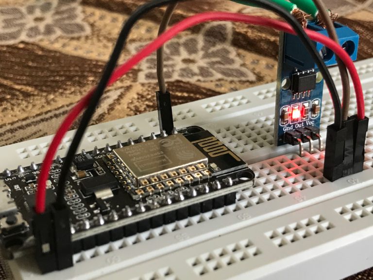 ACS712 current sensor with NodeMCU – My lil web adobe